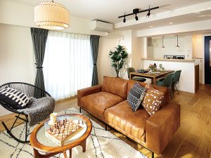 子育て家族の理想のマンション！広い間取りとオープンスペースが魅力の住まい