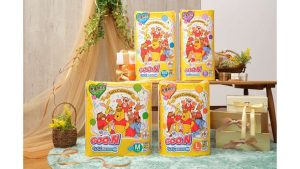 『くまのプーさん』限定デザインのおむつが登場！『グーン ぐんぐん吸収パンツ くまのプーさん限定デザイン』10月1日（木）数量限定発売！